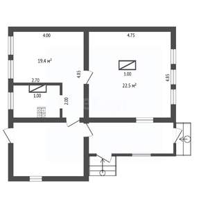 Дача 42м², 1-этажный, участок 31 сот.