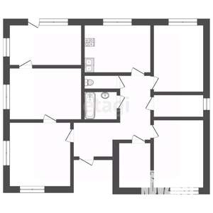 Дом 222м&sup2;, 1-этажный, участок 15 сот.  