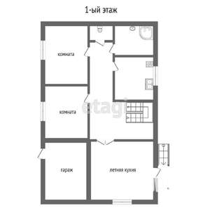 Дом 138м², 2-этажный, участок 6 сот.  