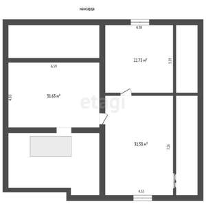 Дом 265м², 2-этажный, участок 15 сот.  