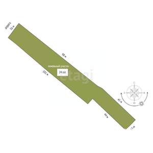 Дом 84м², 1-этажный, участок 24 сот.  