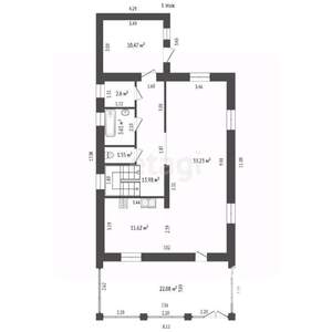 Дом 140м², 2-этажный, участок 6 сот.  