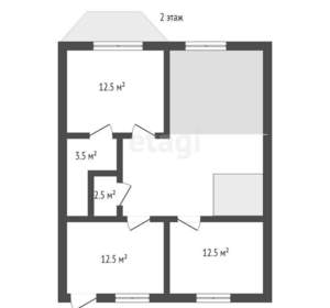 Дом 125м², 2-этажный, участок 15 сот.  