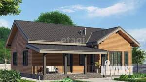 Дом 91м², 1-этажный, участок 8 сот.  