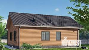 Дом 91м&sup2;, 1-этажный, участок 8 сот.  