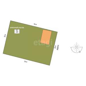 Дом 240м², 2-этажный, участок 9 сот.  