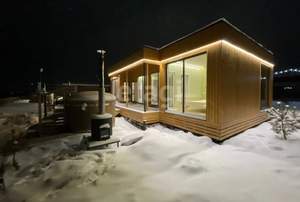 Дом 54м&sup2;, 1-этажный, участок 15 сот.  