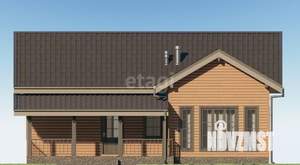 Дом 91м&sup2;, 1-этажный, участок 8 сот.  