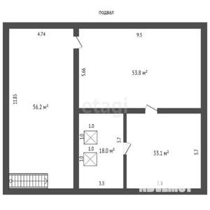 Дом 466м², 2-этажный, участок 16 сот.  