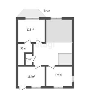 Дом 125м², 2-этажный, участок 15 сот.  