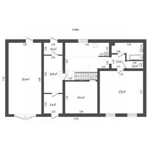 Дом 185м², 2-этажный, участок 9 сот.  