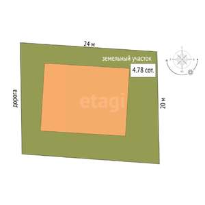 Дом 144м&sup2;, 2-этажный, участок 11 сот.  