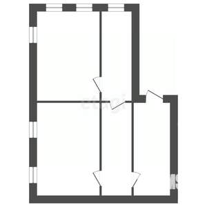 Дом 64м&sup2;, 1-этажный, участок 15 сот.  