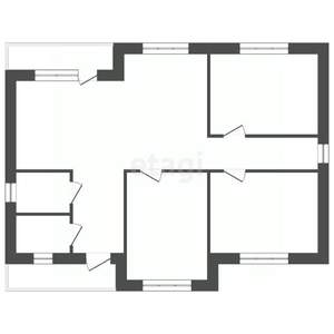 Дом 127м&sup2;, 1-этажный, участок 8 сот.  