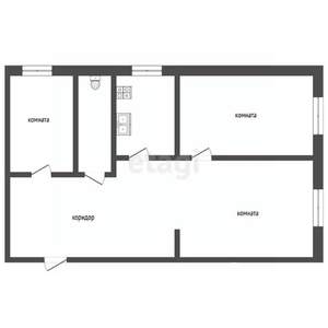 3-к квартира, на длительный срок, 52м2, 1/2 этаж