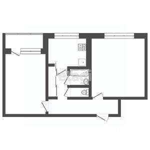 2-к квартира, на длительный срок, 49м2, 8/9 этаж