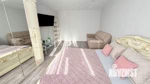 1-к квартира, посуточно, 42м2, 4/10 этаж