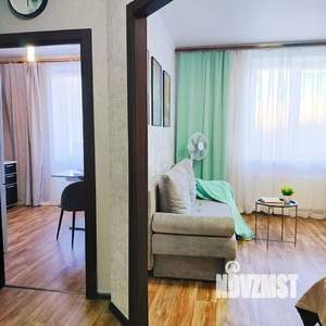 1-к квартира, посуточно, 43м2, 1/1 этаж