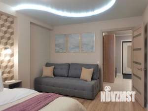 1-к квартира, посуточно, 42м2, 1/1 этаж