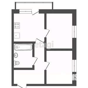 2-к квартира, на длительный срок, 58м2, 2/9 этаж