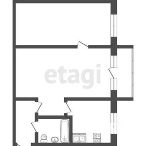 2-к квартира, вторичка, 45м2, 2/5 этаж