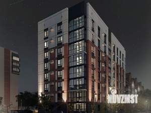 2-к квартира, строящийся дом, 70м2, 1/8 этаж