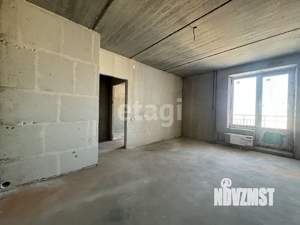 1-к квартира, сданный дом, 43м2, 3/15 этаж