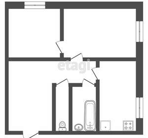 2-к квартира, вторичка, 45м2, 1/5 этаж