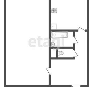 1-к квартира, вторичка, 33м2, 2/5 этаж