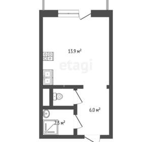 Студия квартира, вторичка, 24м2, 3/10 этаж