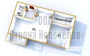 2-к квартира, вторичка, 88м2, 7/10 этаж