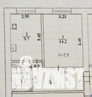 1-к квартира, вторичка, 36м2, 8/9 этаж