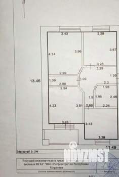 3-к квартира, вторичка, 76м2, 2/5 этаж