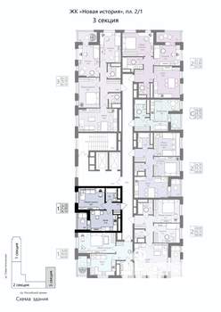 1-к квартира, вторичка, 31м2, 2/18 этаж