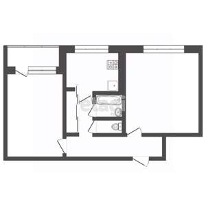 2-к квартира, вторичка, 49м2, 8/9 этаж