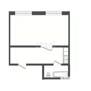 Студия квартира, вторичка, 23м2, 1/5 этаж