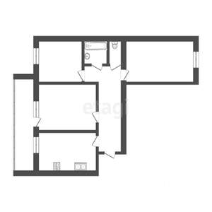 3-к квартира, вторичка, 70м2, 10/10 этаж