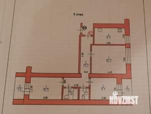 3-к квартира, вторичка, 58м2, 5/9 этаж