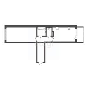 1-к квартира, вторичка, 39м2, 4/11 этаж