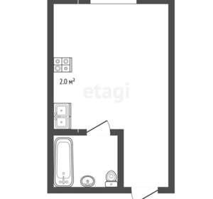 Студия квартира, вторичка, 14м2, 4/5 этаж