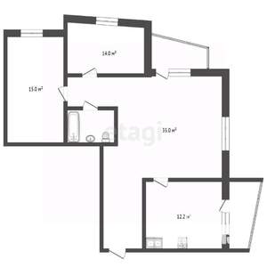 3-к квартира, вторичка, 90м2, 7/10 этаж