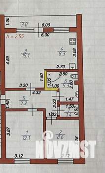 3-к квартира, вторичка, 58м2, 5/5 этаж