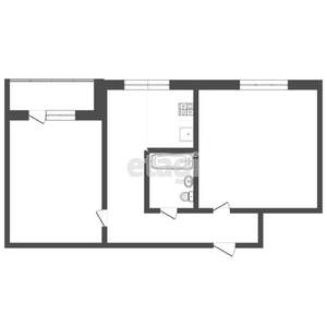 2-к квартира, вторичка, 49м2, 7/9 этаж