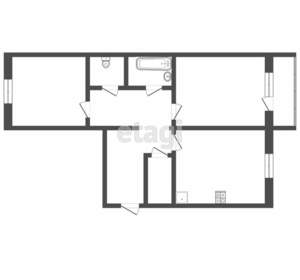 2-к квартира, вторичка, 61м2, 5/10 этаж
