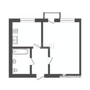 1-к квартира, вторичка, 20м2, 2/9 этаж