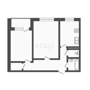 2-к квартира, вторичка, 51м2, 4/9 этаж