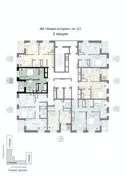 1-к квартира, вторичка, 35м2, 2/18 этаж