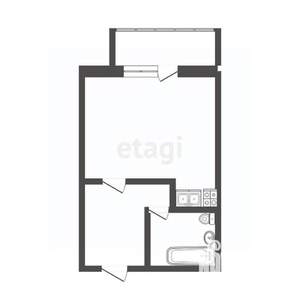 Студия квартира, вторичка, 35м2, 11/12 этаж