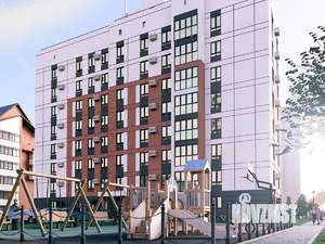 2-к квартира, строящийся дом, 70м2, 1/8 этаж