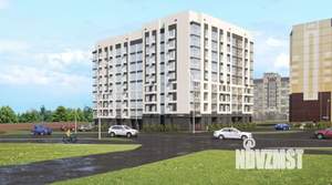 1-к квартира, строящийся дом, 41м2, 2/9 этаж